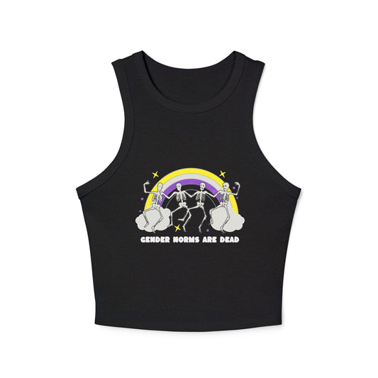 GENDER NORMS ARE DEAD | NONBINARY VERSION | RACER TANK