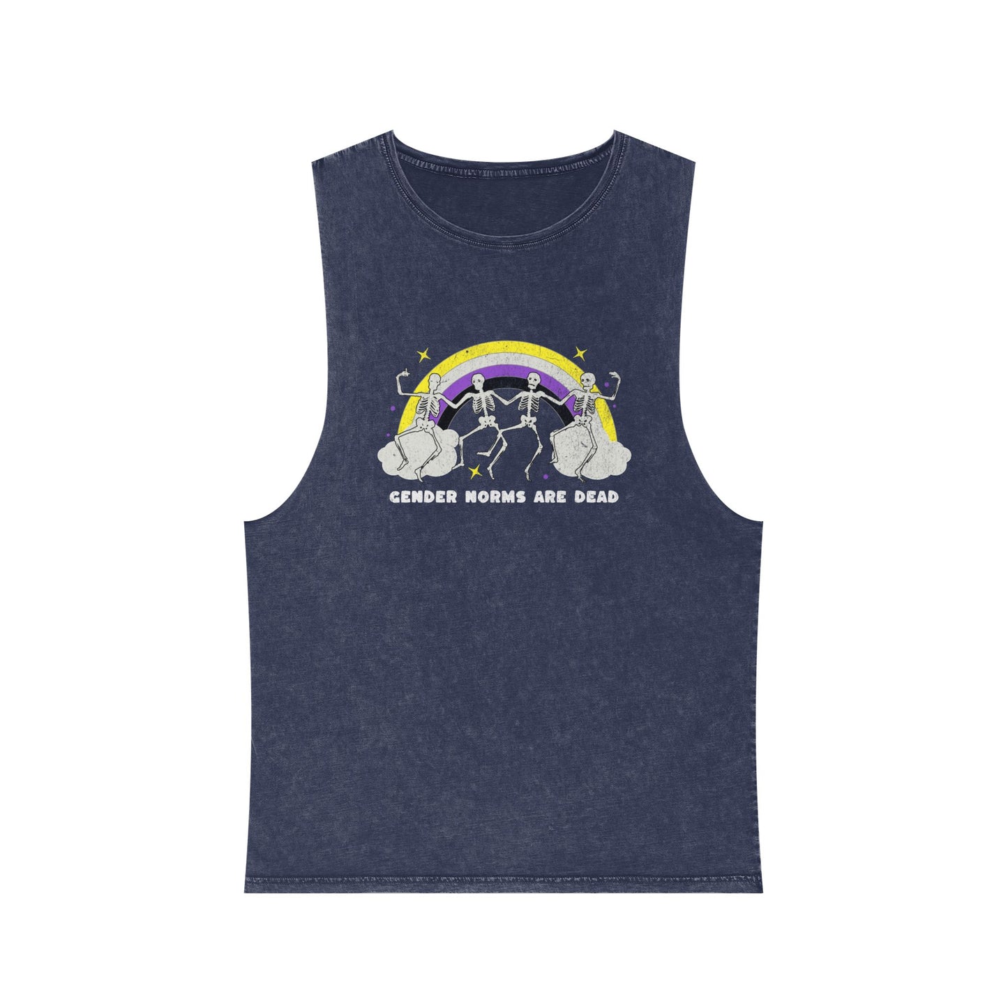 GENDER NORMS ARE DEAD | NONBINARY VERSION | MUSCLE TANK