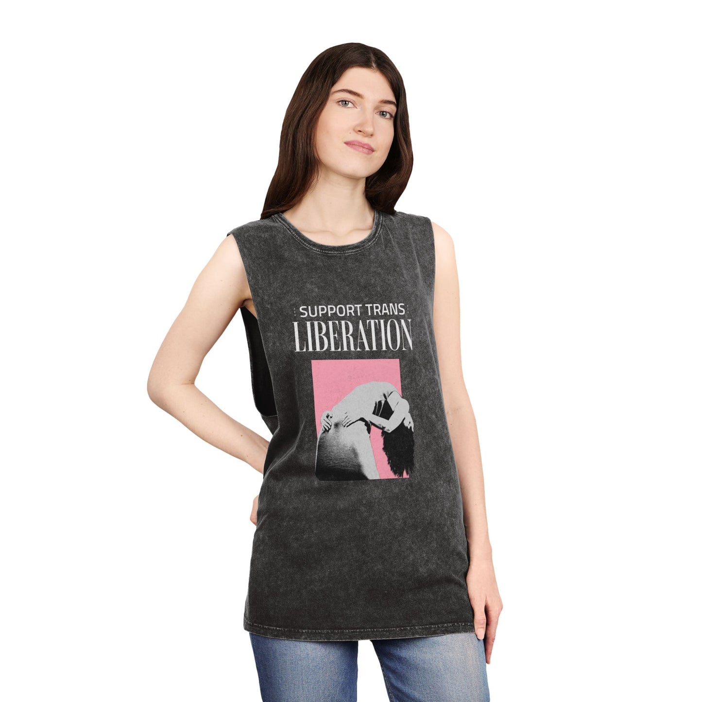 SUPPORT TRANS LIBERATION | MUSCLE TANK