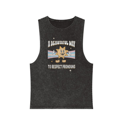 RESPECT PRONOUNS | TRANS | MUSCLE TANK