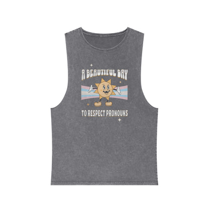 RESPECT PRONOUNS | TRANS | MUSCLE TANK