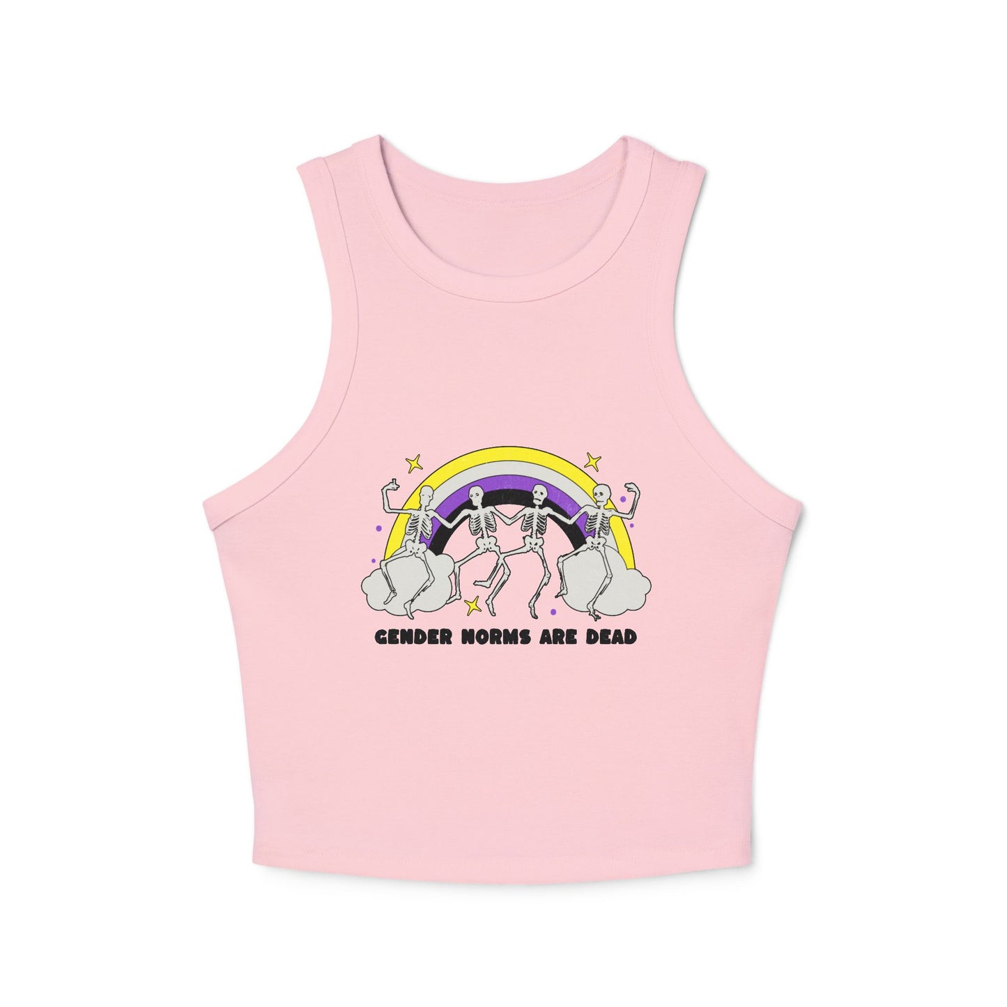 GENDER NORMS ARE DEAD | NONBINARY VERSION | RACER TANK