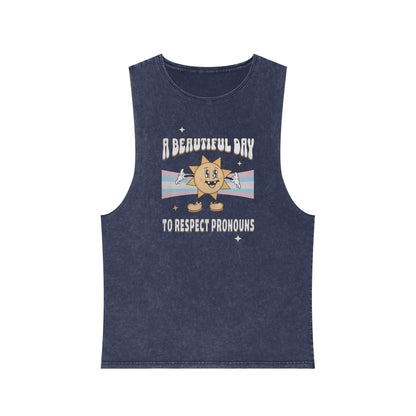 RESPECT PRONOUNS | TRANS | MUSCLE TANK