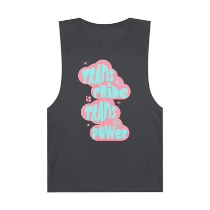 TRANS PRIDE IS TRANS POWER | MUSCLE TANK