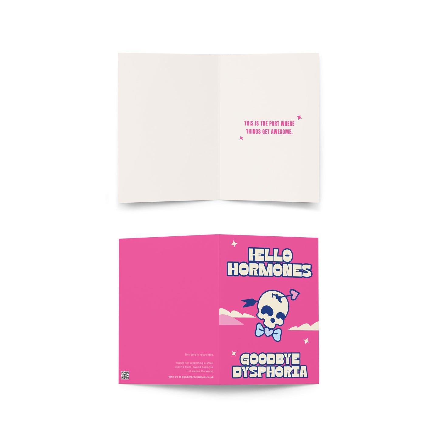 HELLO HORMONES CARD | STARTING HRT