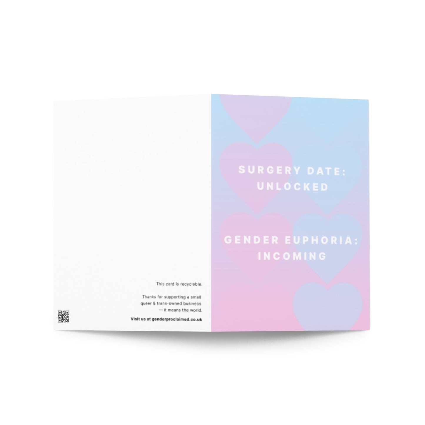 EUPHORIA INCOMING CARD | GENDER AFFIRMING SURGERY